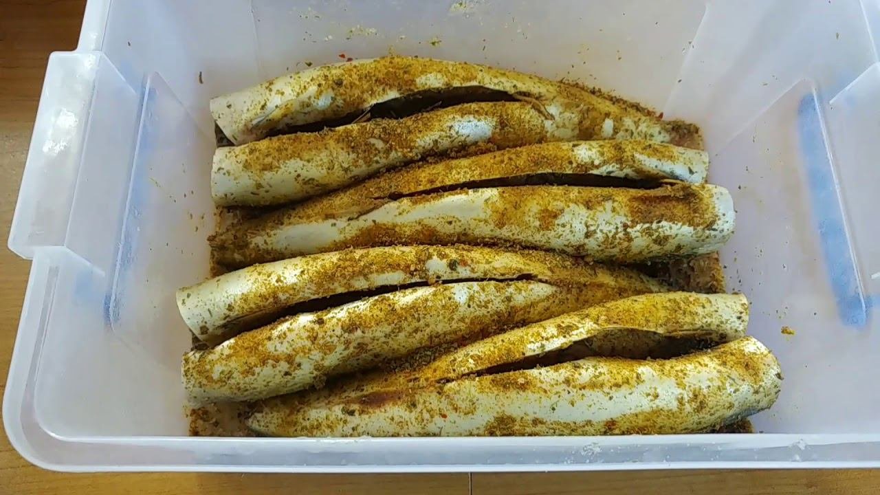 Копчение скумбрии. Самый простой способ.