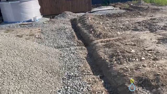 Армирование площадки и траншеи под прокладку освещения
