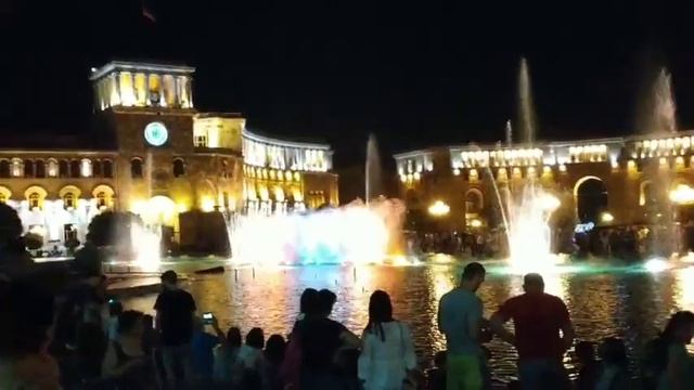 Ереван,Армения,ФАНТАСТИКА!ТАНЦУЮЩИЕ ФОНТАНЫ,ЧУДО, КРАСОТА.