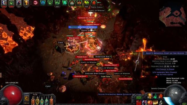 [2.3] Twinned Abyss -- Chaos Weapon Animator -- Path of Exile смотреть онлайн