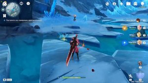 Genshin Impact.В ГОРАХ.РАСТОПИТЕ ВСЕ ЗАМЕРЗШИЕ ФРАГМЕНТЫ