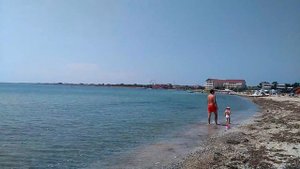 Отдых в Крыму Пляж в Межводном