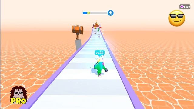 ? NOOB vs ? PRO vs ? HACKER - Level Up Runner | Download App Store APK смотреть онлайн