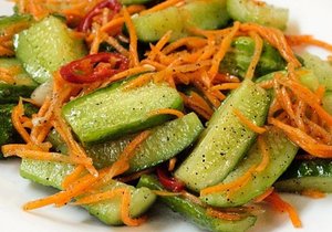 Как приготовить Огурцы по корейски Вкусный Рецепт