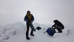 Зимний поход на гору Иремель. Ночевка зимой в палатке на вершине горы. #восхождение #поход