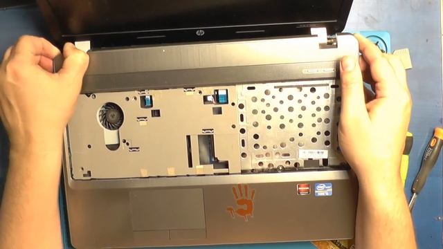 Разборка ноутбука ноутбука HP ProBook 4530s.