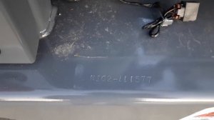 Серийный номер погрузчик NISSAN J\NJ\PJ