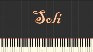 Adriano Celentano - Soli (piano tutorial)
