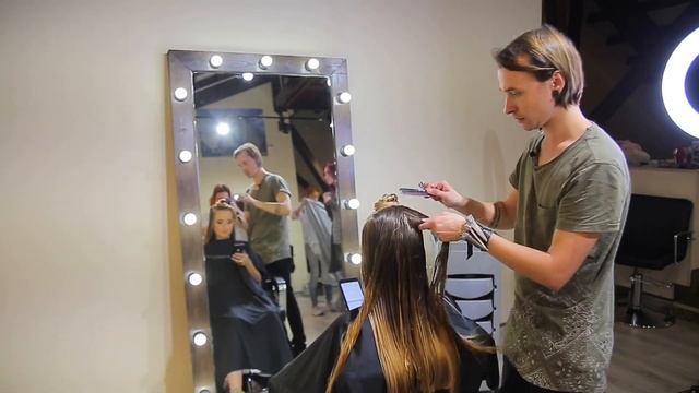 Длинные волосы | Стрижка | Несведённые зоны