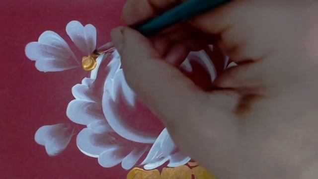 Приглашение на вебинар "Пион и маки". Роспись плоскими кистями смотреть онлайн