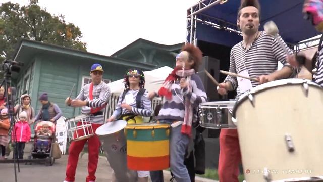Batucada Baltic Band 22.09.2018 "Улитка" фест, БотСад СПб смотреть онлайн