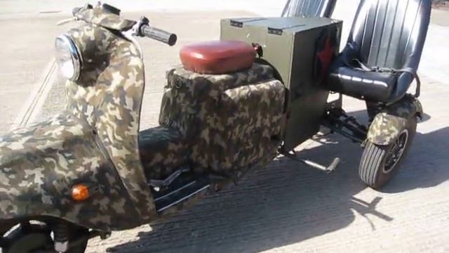 Muravey Russian Scooter Trike Sound System... смотреть онлайн
