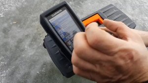 Зимняя разведка с эхолотом Garmin striker edge 4+. В Волгоград сколько области.
