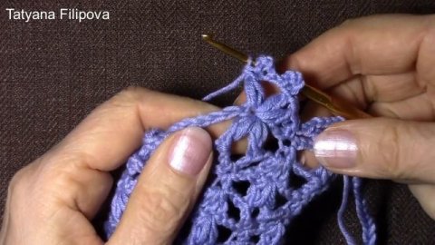 Красивая обвязка края. Как обвязать край крючком