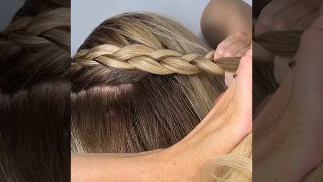 ОЧЕНЬ ПРОСТАЯ ПРИЧЕСКА НА ПРАЗДНИК, НА 1 СЕНТЯБРЯ В ШКОЛУ, НА СВАДЬБУ. VERY EASY WEDDING HAIRSTYLE