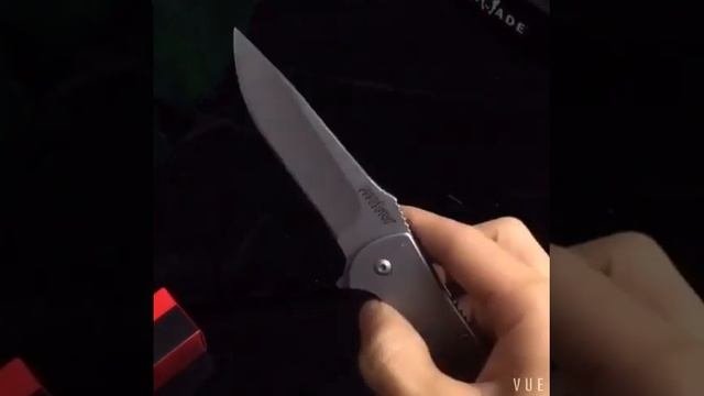 Kershaw 3655 Folding Knife 8cr17mov Blade All Steel Handle