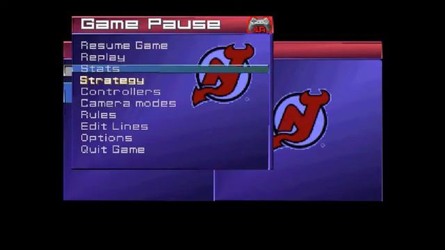 NHL Blades of Steel 2000 (PSX)- Gameplay смотреть онлайн