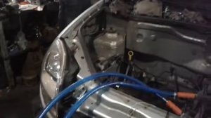 Промывка радиатора печки на рено кангу часть1