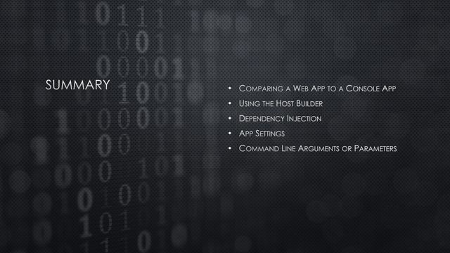 10 - .NET Core Console Application - Summary смотреть онлайн