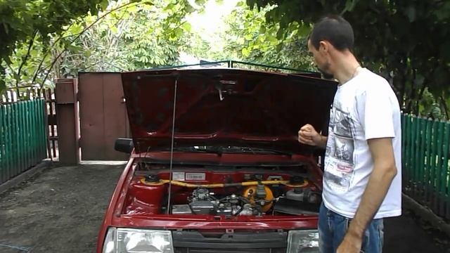 Полный Обзор ВАЗ 2109 на расточенной головке блока и Спортивном карбюраторе Солекс. Часть 2 смотреть онлайн