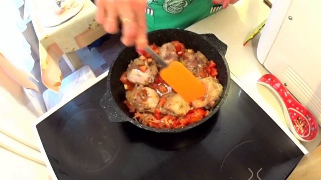 Так курицу ни разу не готовили! Жаркое из курицы по домашнему.  Живём в деревне!
