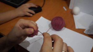 Вяжем подставку под пасхальное яйцо крючком. Этап 1