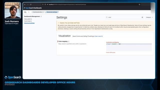 OpenSearch Dashboards Developer Office Hours 2023-0727 смотреть онлайн
