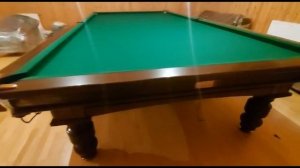 Сборка и перетяжка бильярдного стола Kaldera Alex Pro