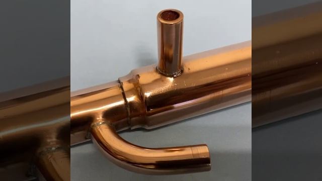 Медный Прямоточный холодильник на клампе смотреть онлайн