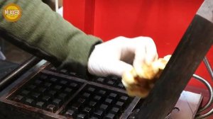 대구 칠성야시장 │ 모찌 와플 │ Mochi Waffle │ 한국 길거리 음식 │ Korean Street Food