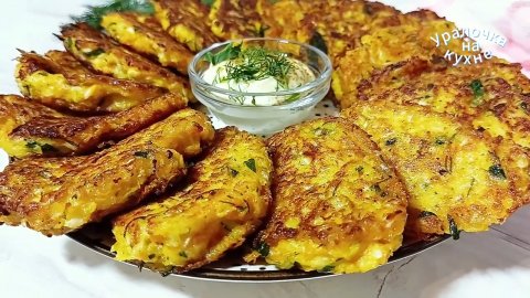 Капустные Оладьи! Бюджетно и Вкусно! Рецепт Как приготовить оладьи из капусты. Овощные оладьи