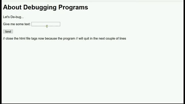 PHP Debugging