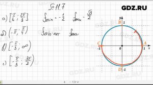 № 11.7- Алгебра 10-11 класс Мордкович