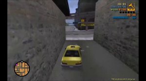 GTA 3 - МИССИЯ ТАКСИ GTA III - TAXI CHALLENGE