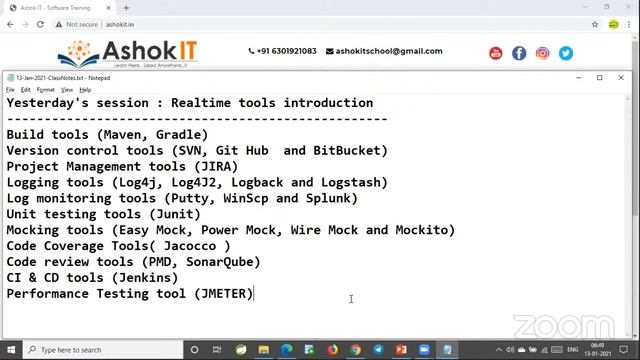 Java Real-time Project (Fullstack) | Session - 06 | Ashok IT