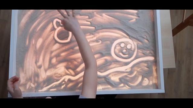 Песочная анимация. Сказка "Колобок" смотреть онлайн