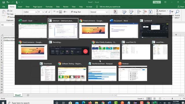 #10 - Selenium 4 - Invoking Multiple Windows/Tabs from Selenium | Rahul Shetty