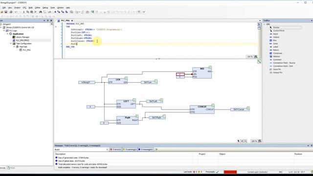 CODESYS: Standard String Functions #codesys #plcprogramming #iec61131 #plc #twincat #simulation