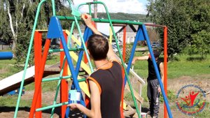 Покраска детской площадки с. Трофимово ул. Полевая