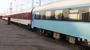 БДЖ 46229 РБВ Чайка Експрес от София за Бургас напуска Централна гара София