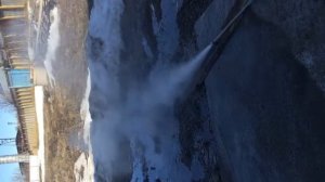 Запуска прямоточного газ/дизельного парогенератора