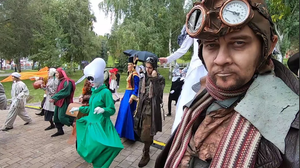 В Самаре прошел мощный Пластилиновый дождь. Фестиваль уличных театров России.