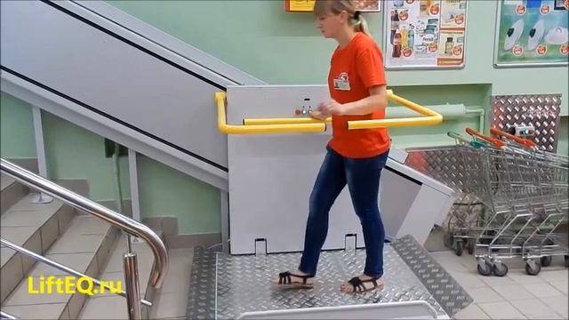 Подъемник для инвалидов Инвалифт / Invalift смотреть онлайн