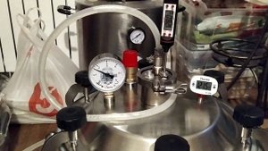 Автоклав Домашний Заготовщик18/ доработки