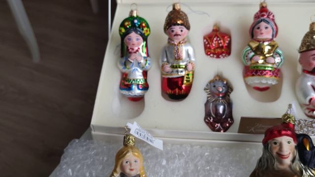Набор ёлочных игрушек INGE GLASS 'Гензель и Греттель'