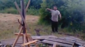 Скирда - строим сенохранилище. Заготовка сена на зиму.