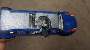 проверка на прочность игрушечного лимузина/краш тест лимузина