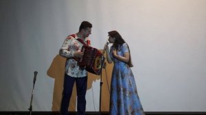 Поёт Марта Серебрякова.  Аккомпанирует Святослав Шершуков." Одинокая бродит гармонь".19 мая 2019 г.