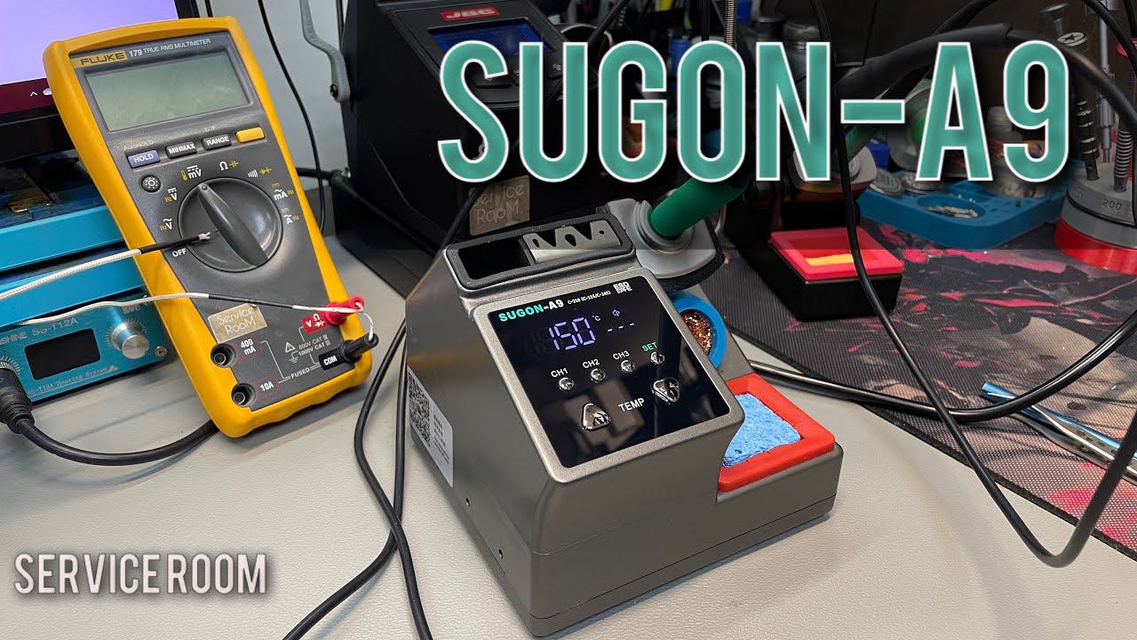 Sugon A9 обзор паяльной станции. смотреть онлайн