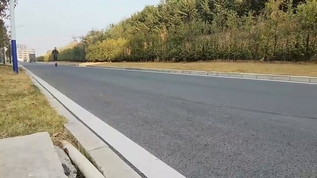 FLJ New 10inch Dual Motor 52V 2400W Electric Scooter смотреть онлайн